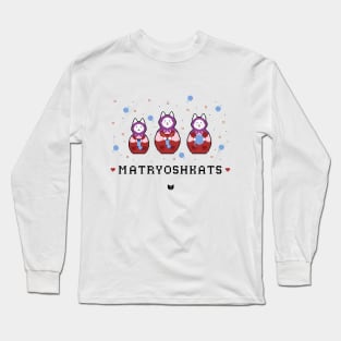 Matryoshkats Knitting Set Long Sleeve T-Shirt